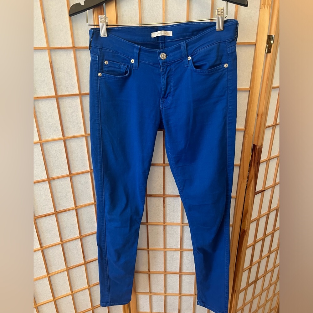 7 for All Mankind vintage blue jeans